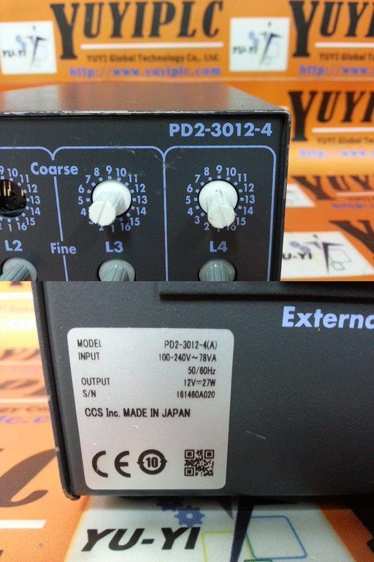 CCS DIGITAL CONTROL UNIT FOR LED LIGHT PD230124(A) 裕益科技自動化設備可程式編碼器